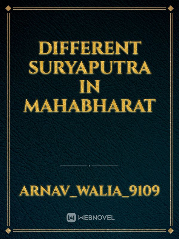 Different Suryaputra in Mahabharat Book