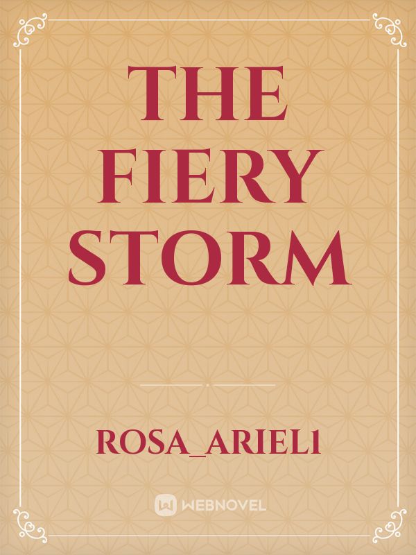 The Fiery Storm Book