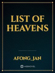 List of Heavens Book