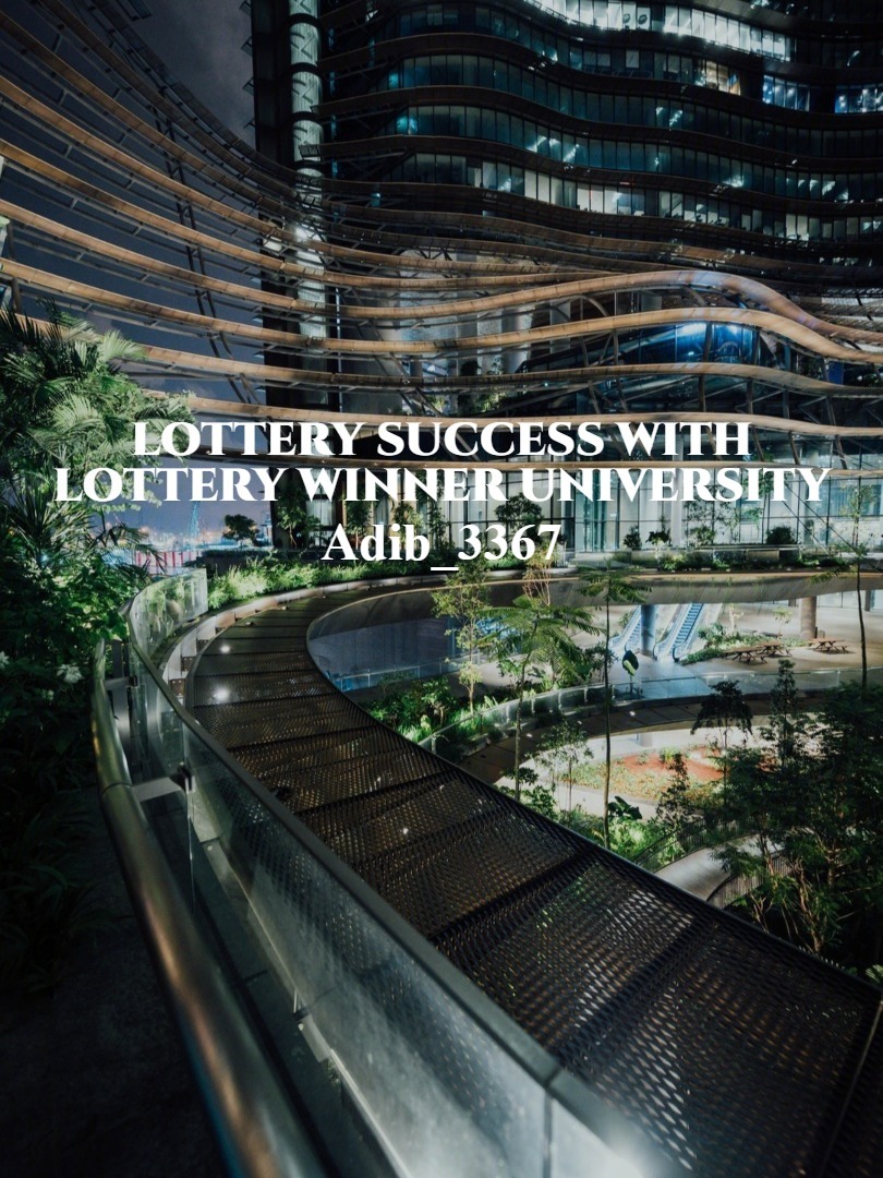 Lottery Success with Lottery Winner University
