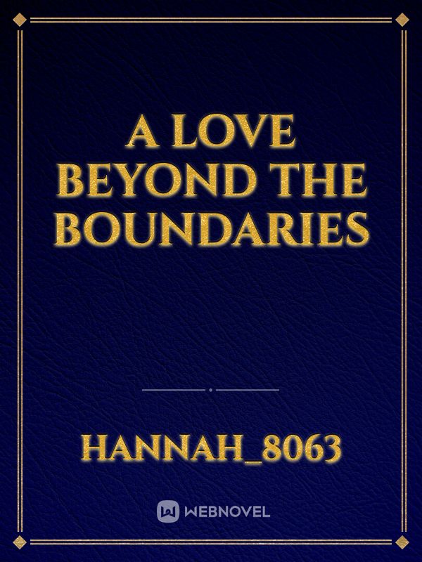 A Love Beyond The Boundaries Book