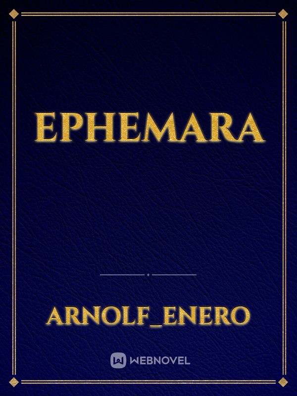 Ephemara Book