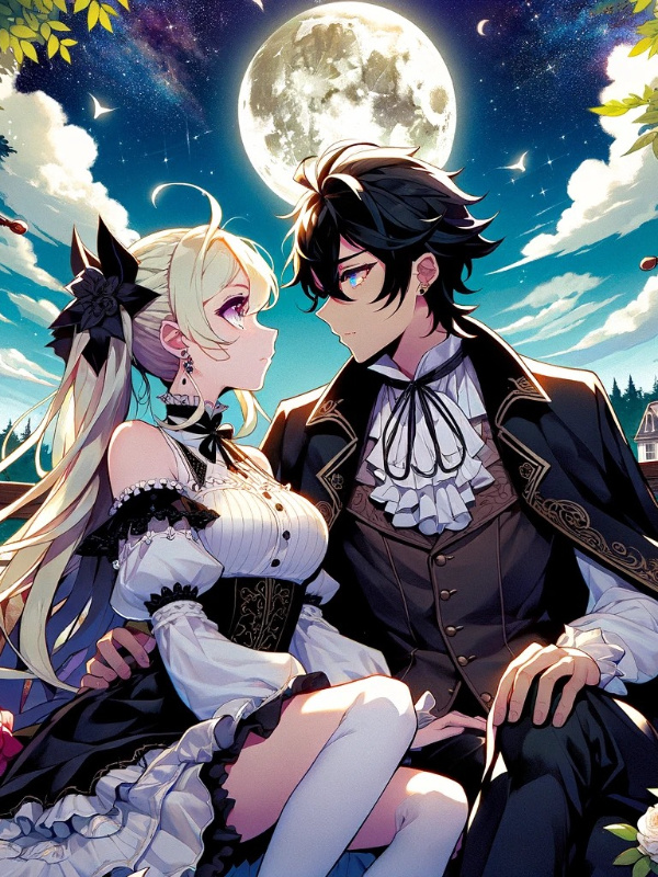 Midnight’s Embrace: A Tale of Moonlit Romance