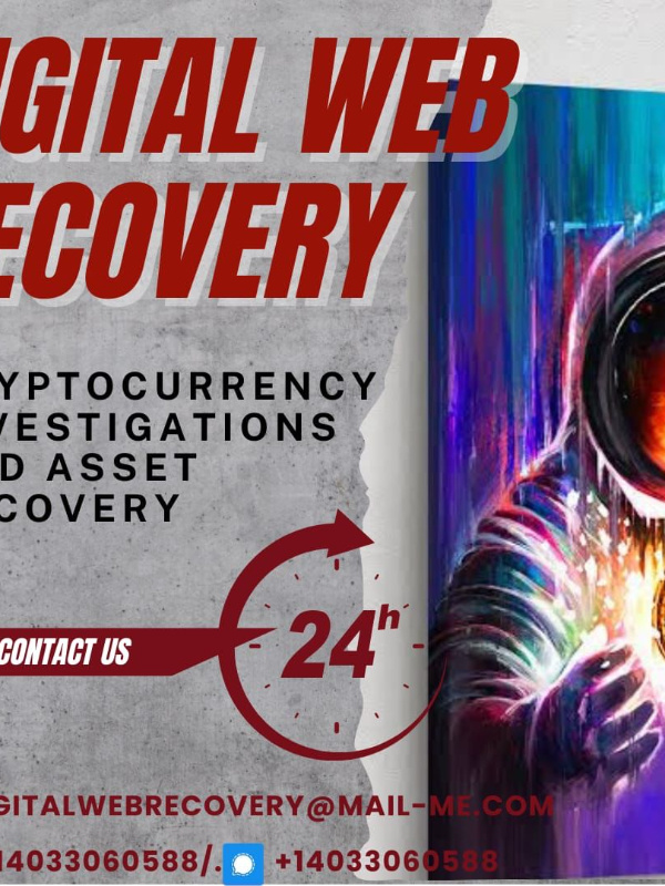 HAVE YOU LOST YOUR CRYPTO TO SCAMMER? REACH OUT TO DIGITAL WEB RECOVER