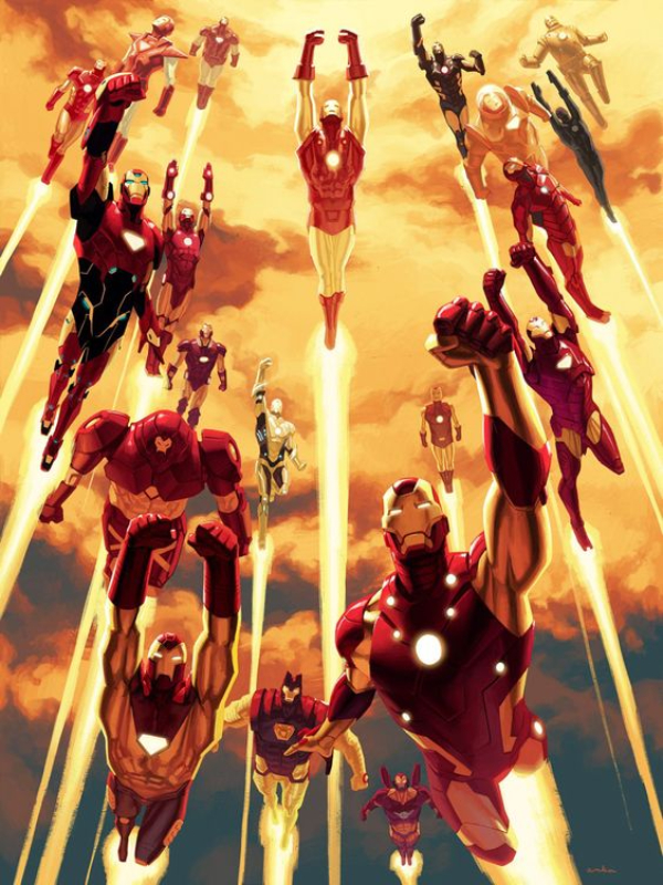 Iron Man in DC Book
