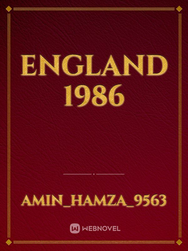 England 1986 Book