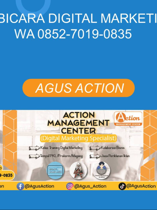 WA 0852 7019 0835 Pembicara digital marketing Medan Book