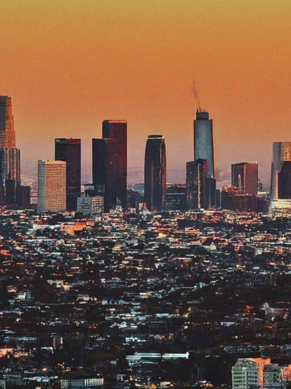 Dawn in Los Angeles