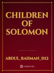 Children of Solomon Book