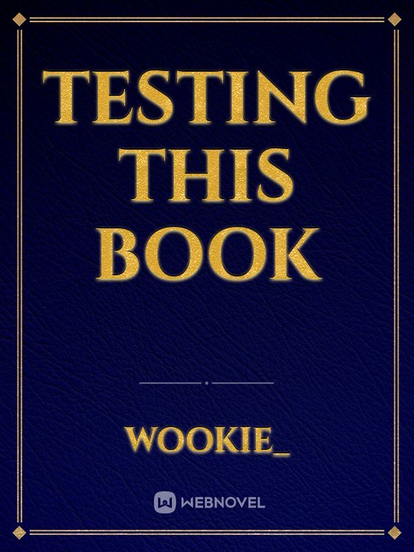 Testing this book