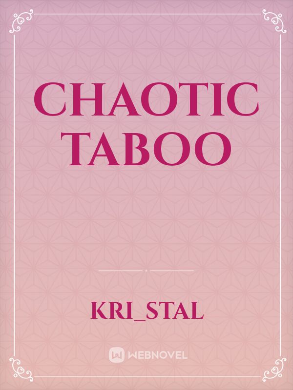 Chaotic Taboo Book