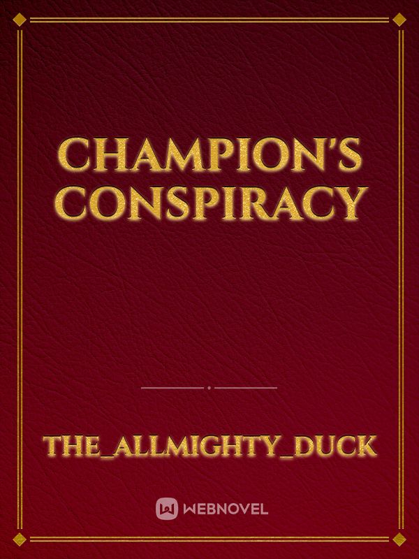 Champion's Conspiracy Book