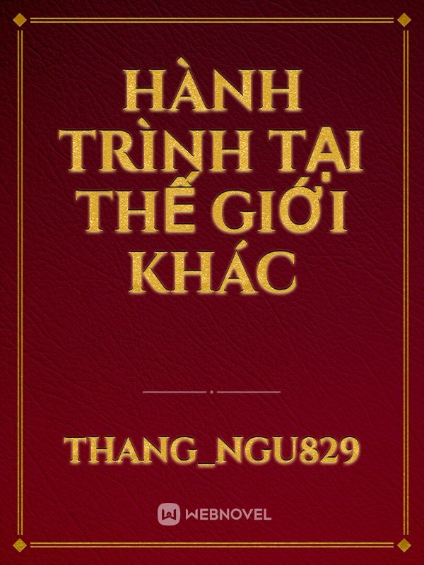 Hành Trình Tại Thế Giới Khác