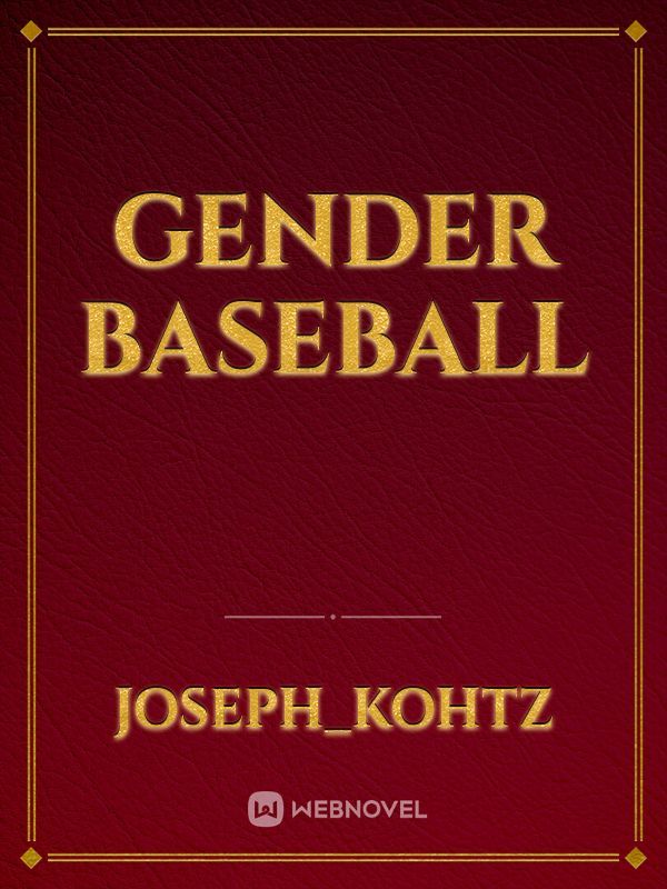 Gender Baseball Book