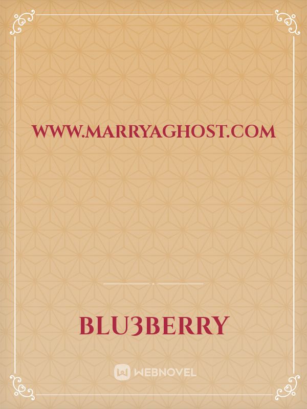 WWW.marryAghost.com Book