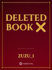 Deleted Book ❌ Book