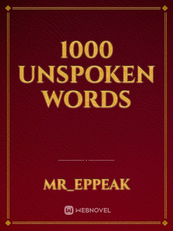 1000 Unspoken Words