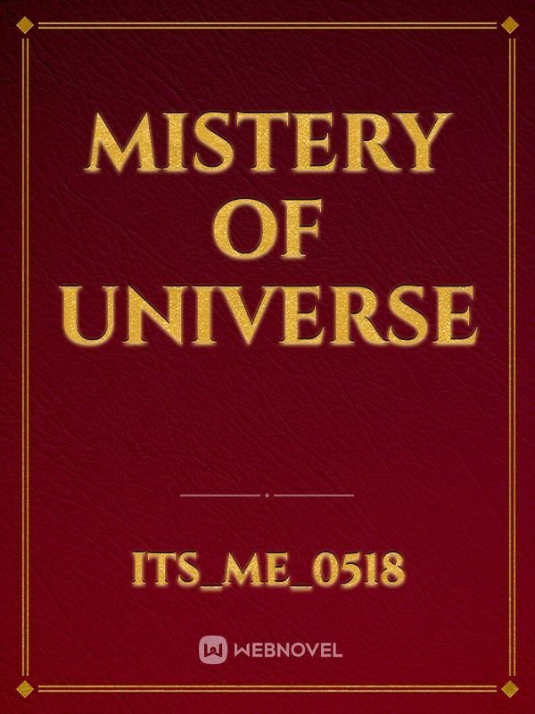 Mistery Of Universe Book