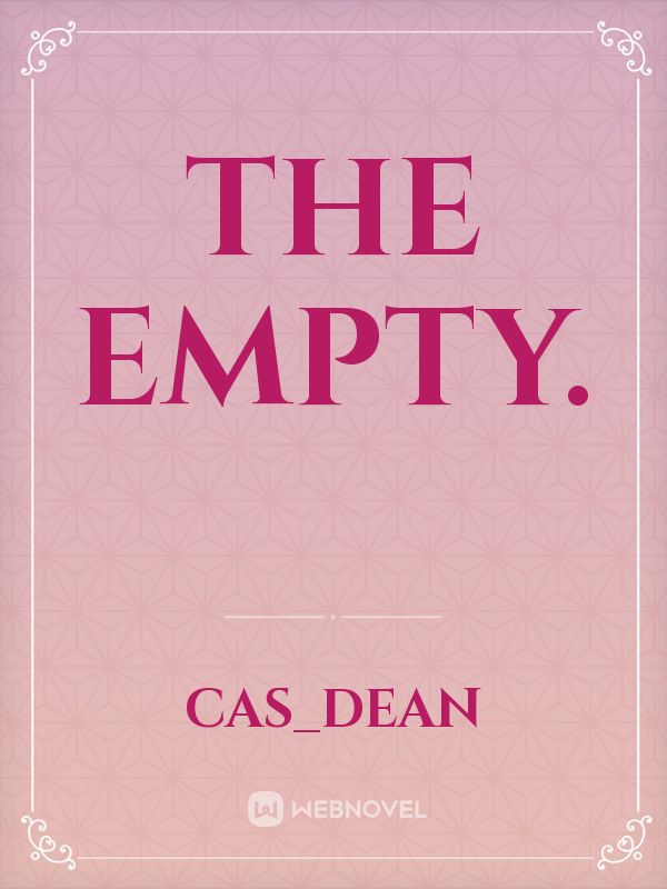 The Empty. Book