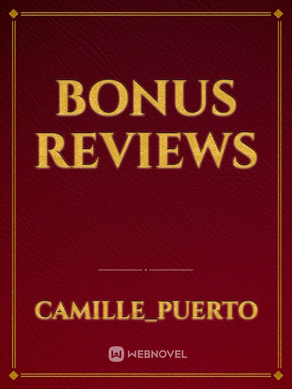 bonus reviews Book