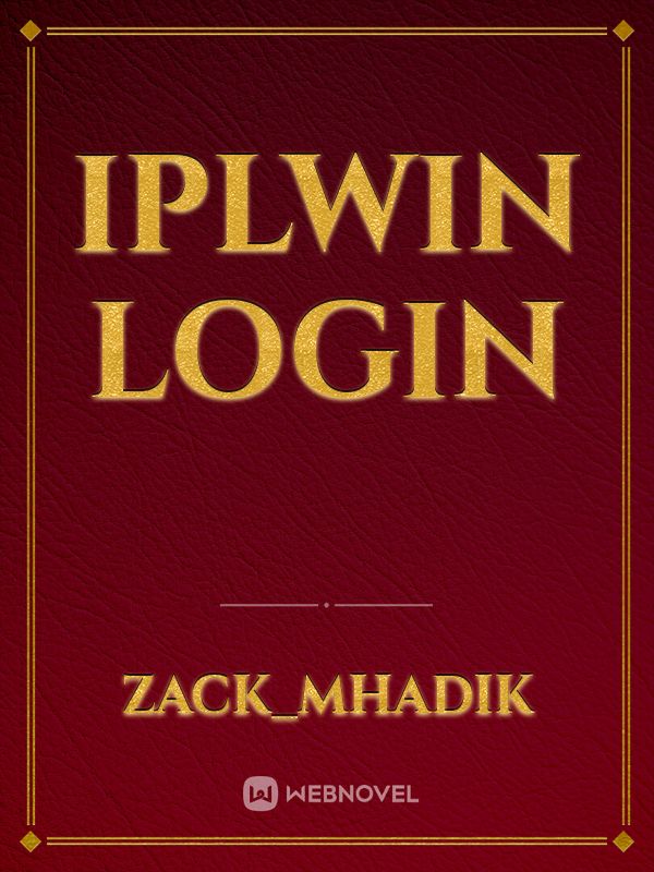 IPLWin Login Book