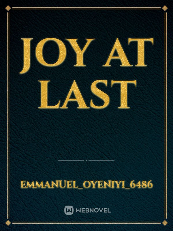 Joy At Last Book