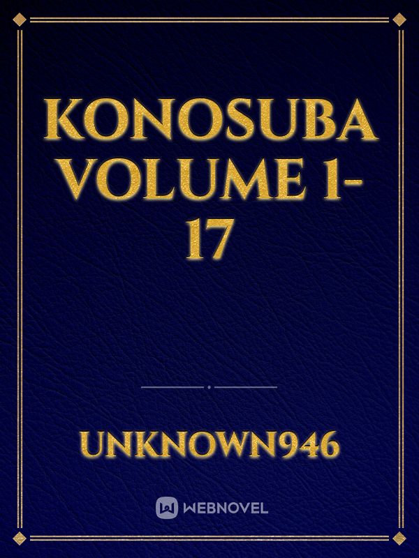 Konosuba volume 1- 17