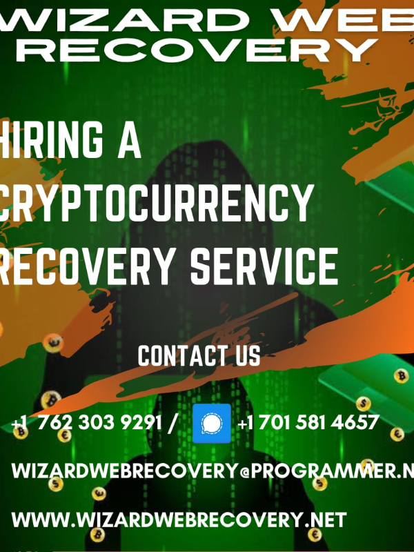 WIZARD WEB RECOVERY ASSIST ME RECOVER MY STOLEN CRYPTOCURRENCY