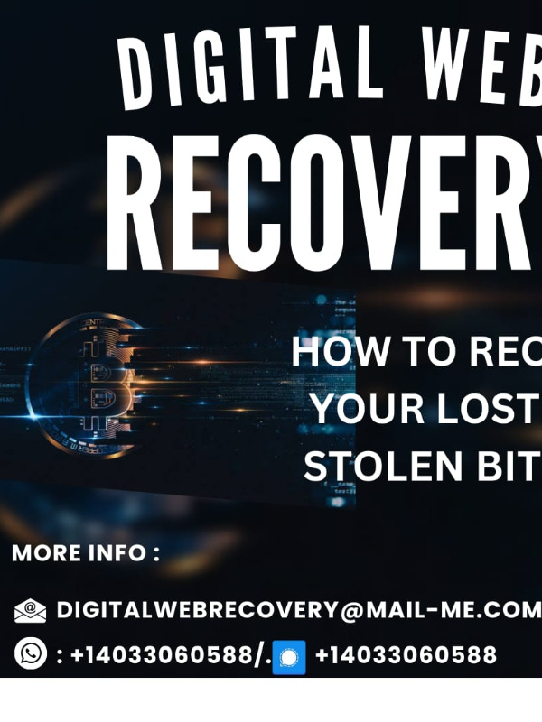 RECOVER LOST OR STOLEN BITCOIN FROM SCAMMER //  DIGITAL WEB RECOVERY