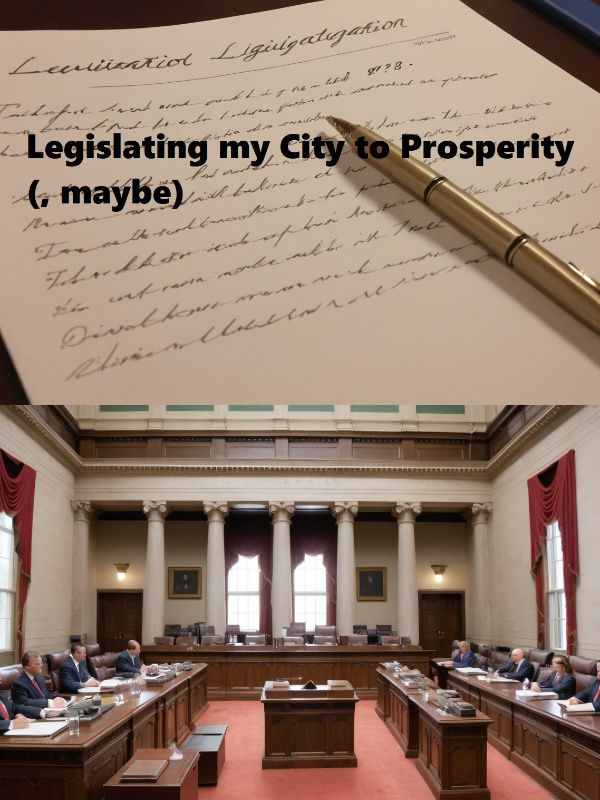 Legislating my City to Prosperity (, maybe)