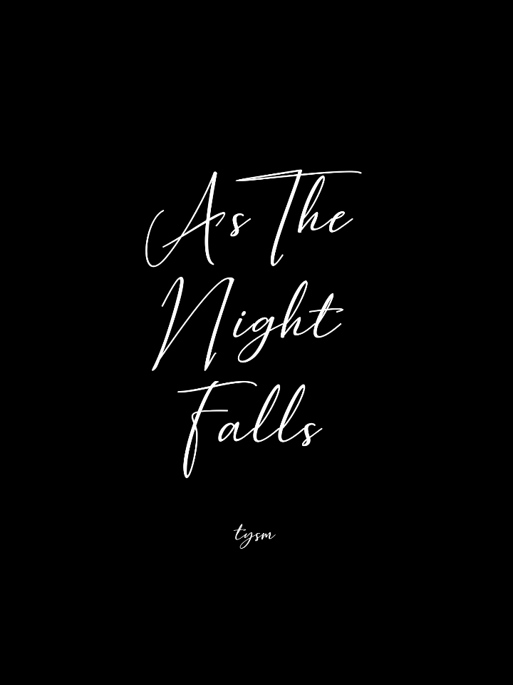 As The Night Falls Book
