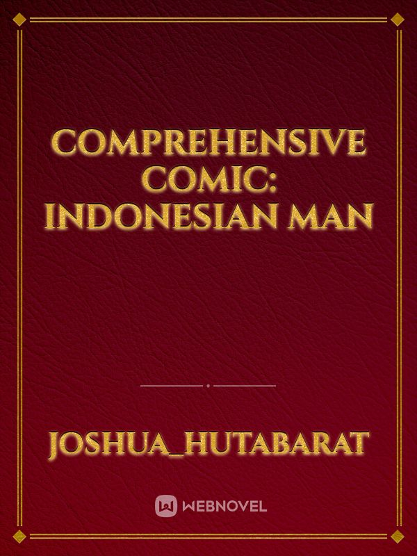 Comprehensive comic: Indonesian Man Book