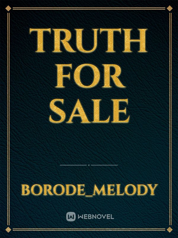 TRUTH FOR SALE Book