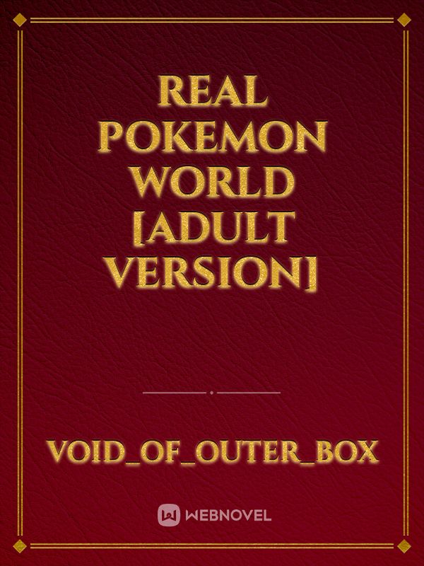 Real Pokemon world [Adult version] Book