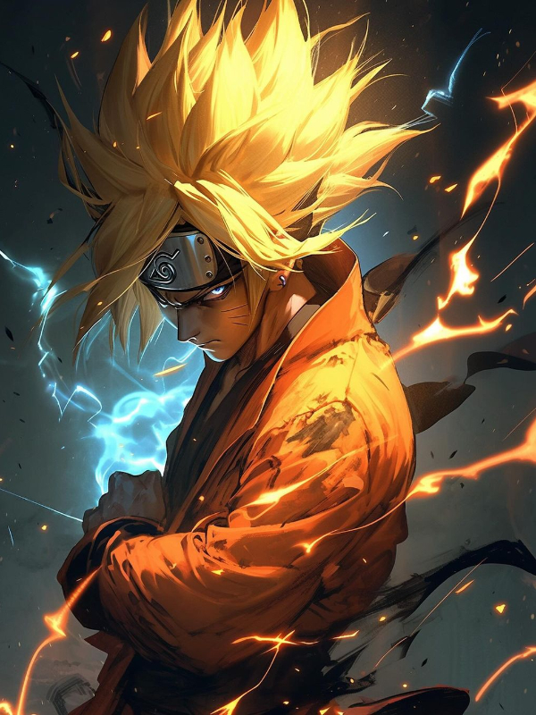 reborn as Naruto as a Saiyan