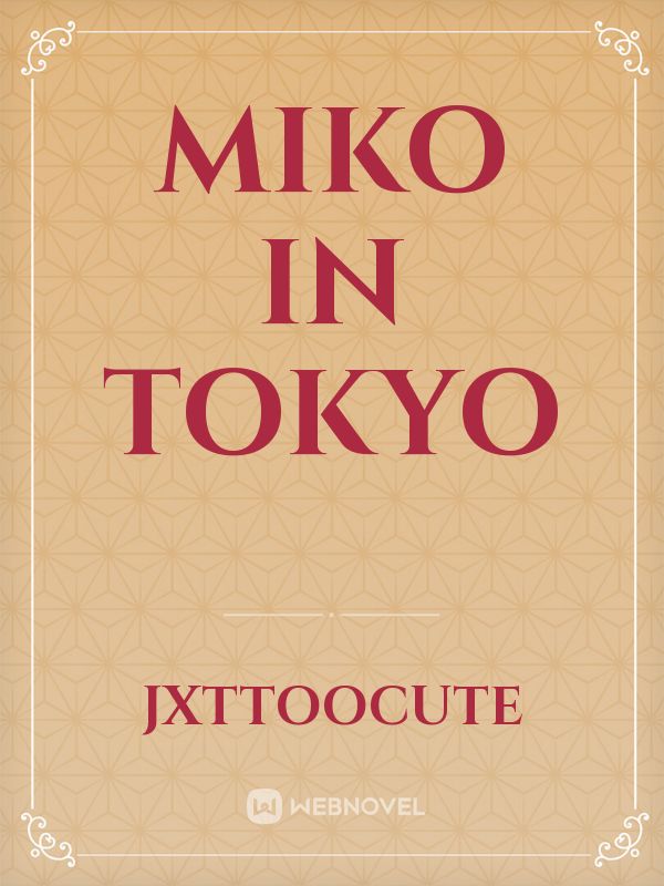 Miko in Tokyo Book