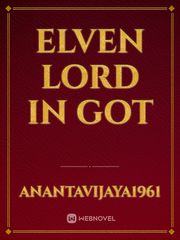 Elven Lord in GOT Book