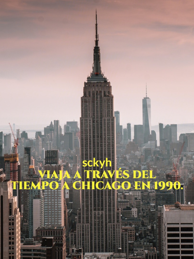 Viaja a través del tiempo a Chicago en 1990.