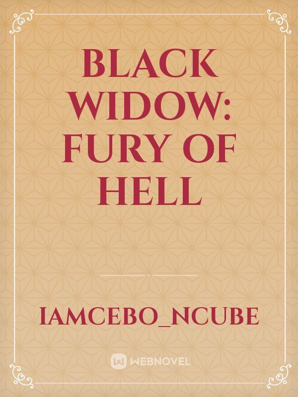 Black Widow: Fury of hell