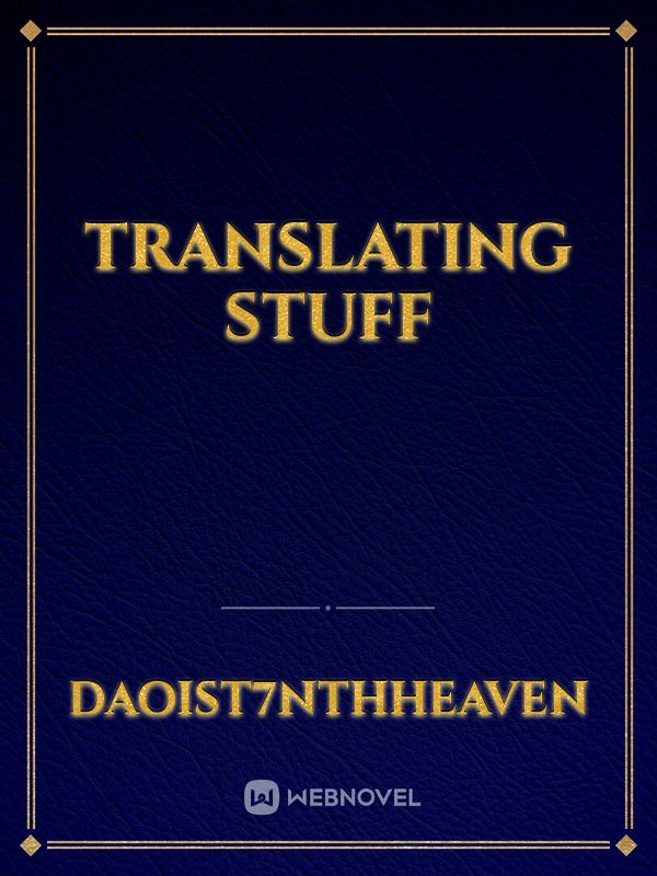 translating stuff Book