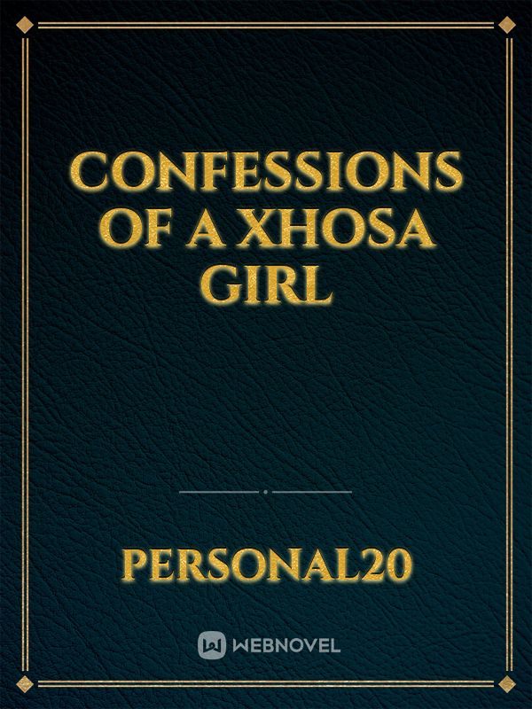 confessions of a Xhosa girl Book