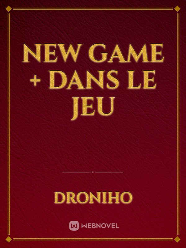 New game + dans le jeu