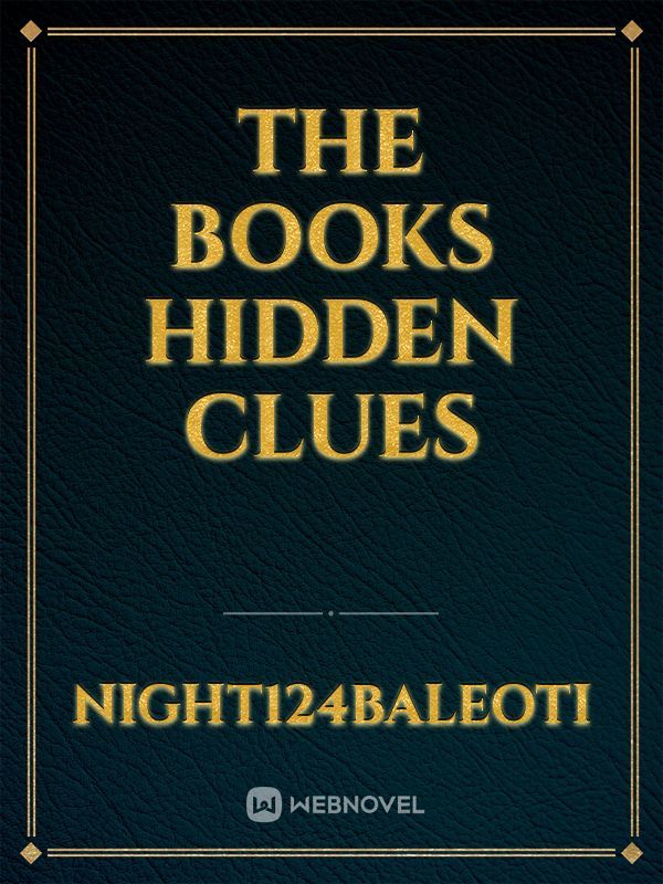 The Books Hidden Clues
