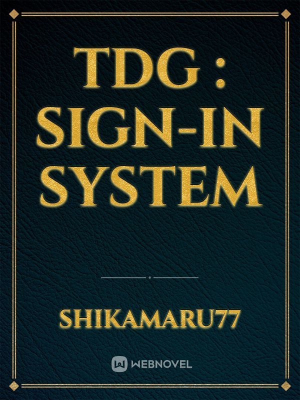 TDG : Sign-in System