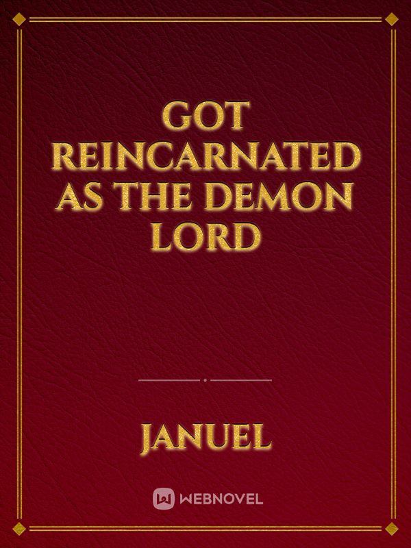 Got reincarnated as the demon lord