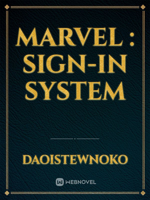 marvel : sign-in system