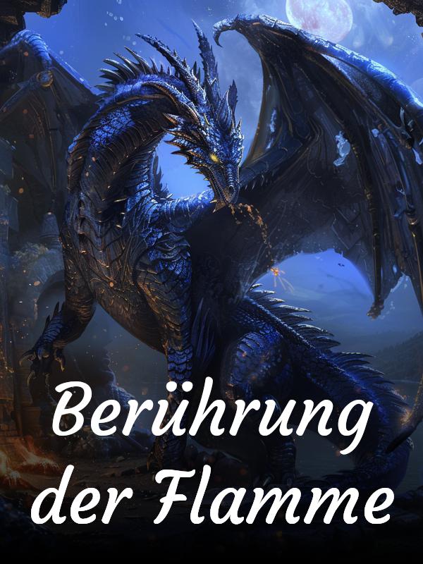 Berührung der Flamme