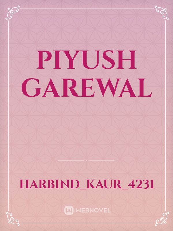 piyush garewal