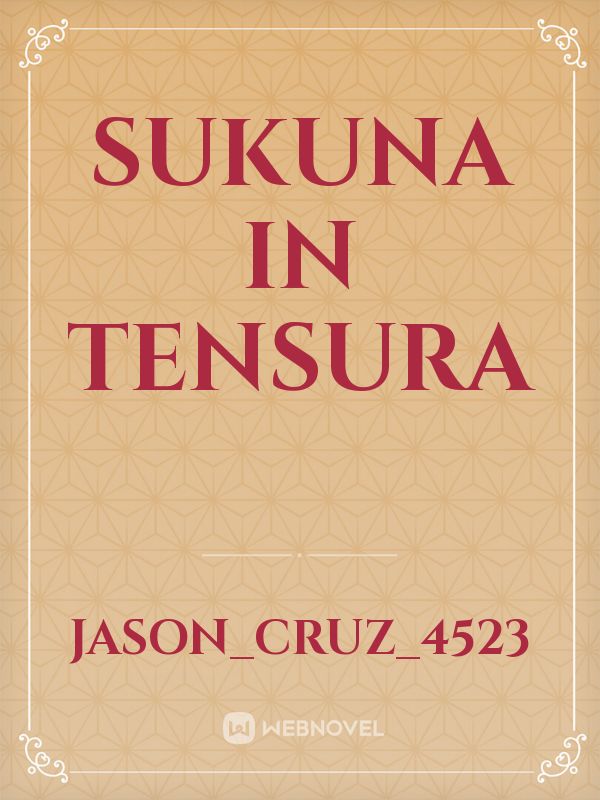Sukuna in tensura