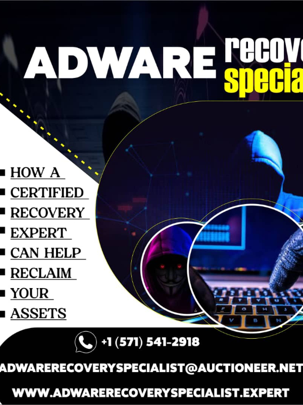 STOP LOOKING FOR FAKE HACKERS ONLINE CONTACT ADWARE RECOVERY SPECIALIS